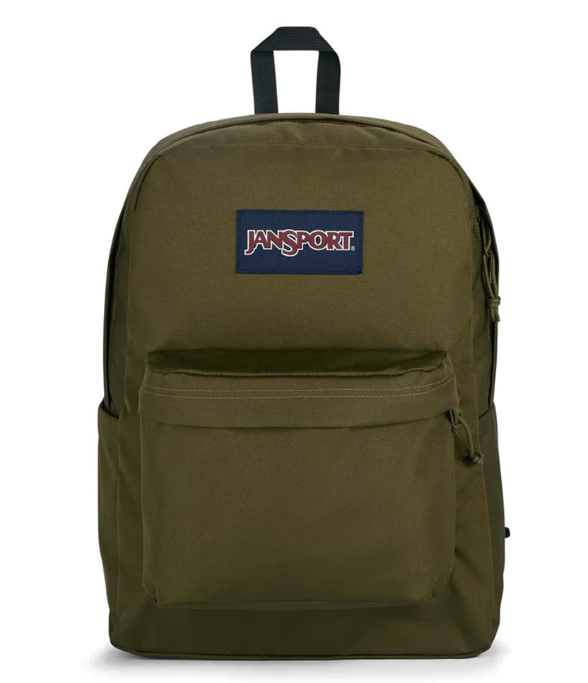 Dark green jansport backpack sale