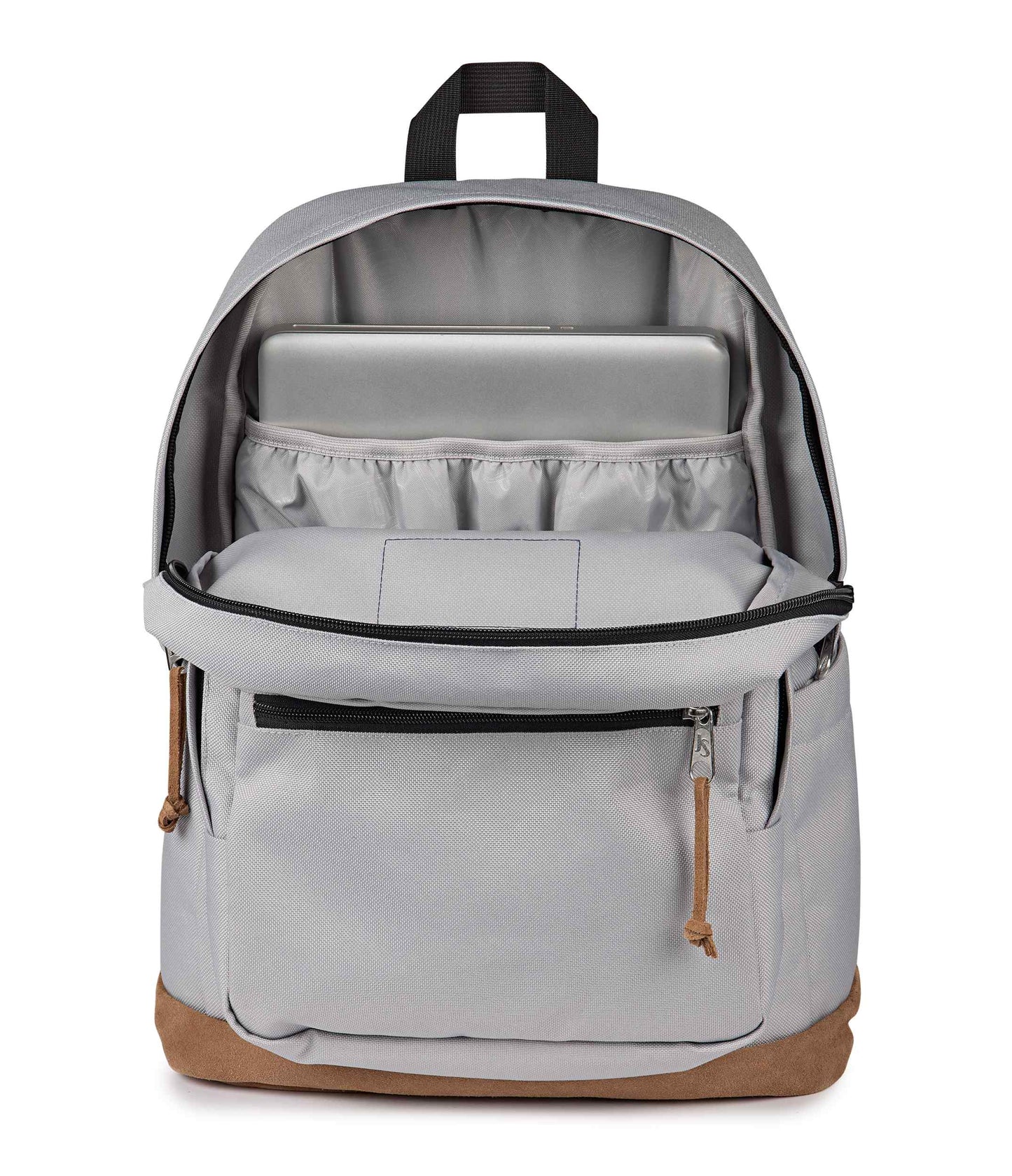 Right Pack - Grounded Grey | JanSport Europe