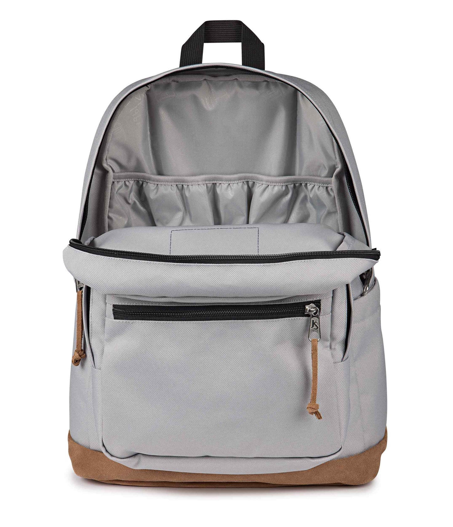Right Pack - Grounded Grey | JanSport Europe