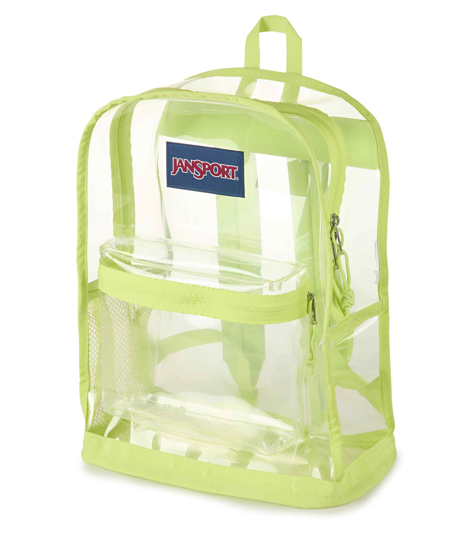 JanSport | Clear Pack - Lime Citron