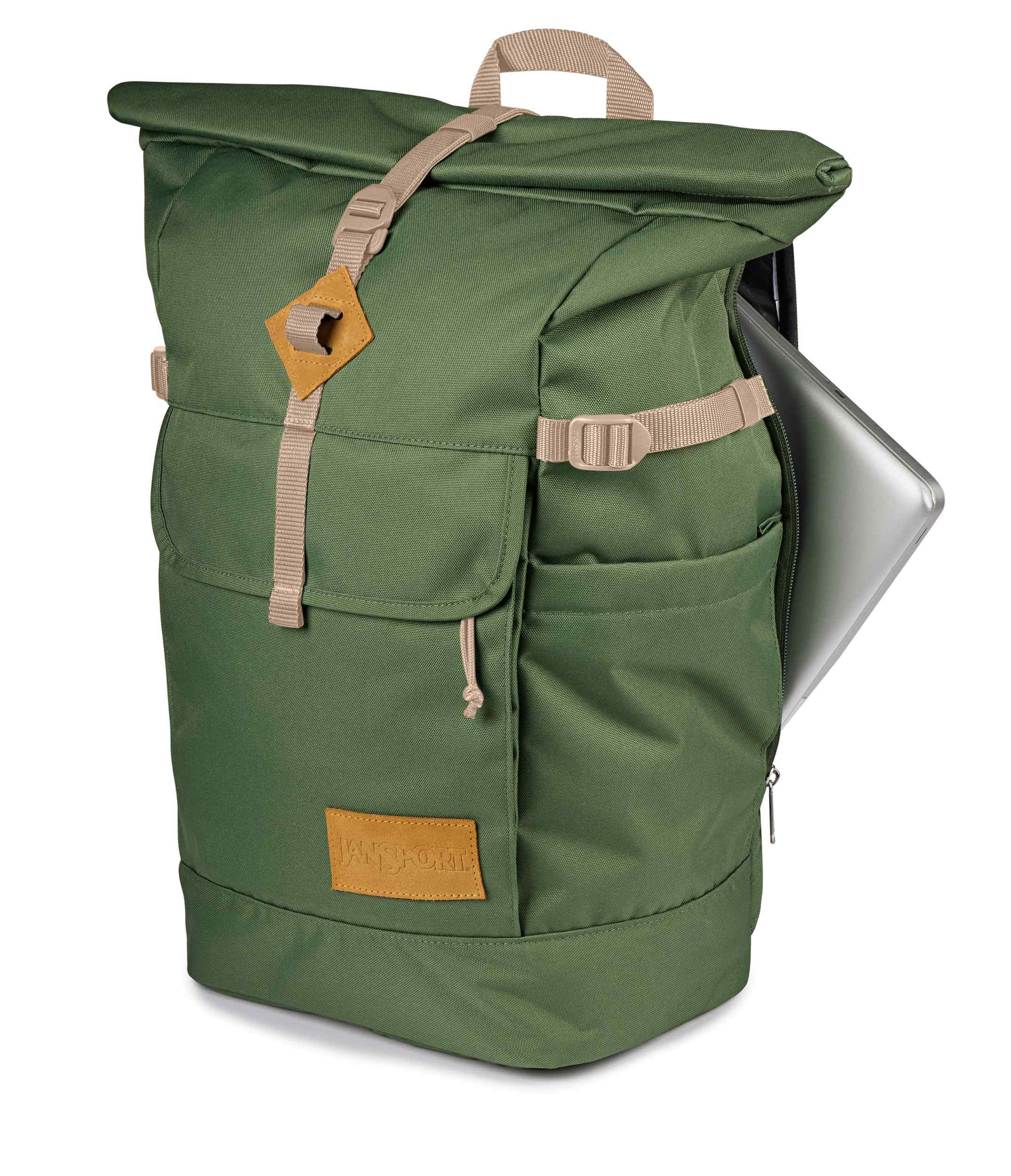 Hatchet Rolltop - Cargo Green | JanSport Europe