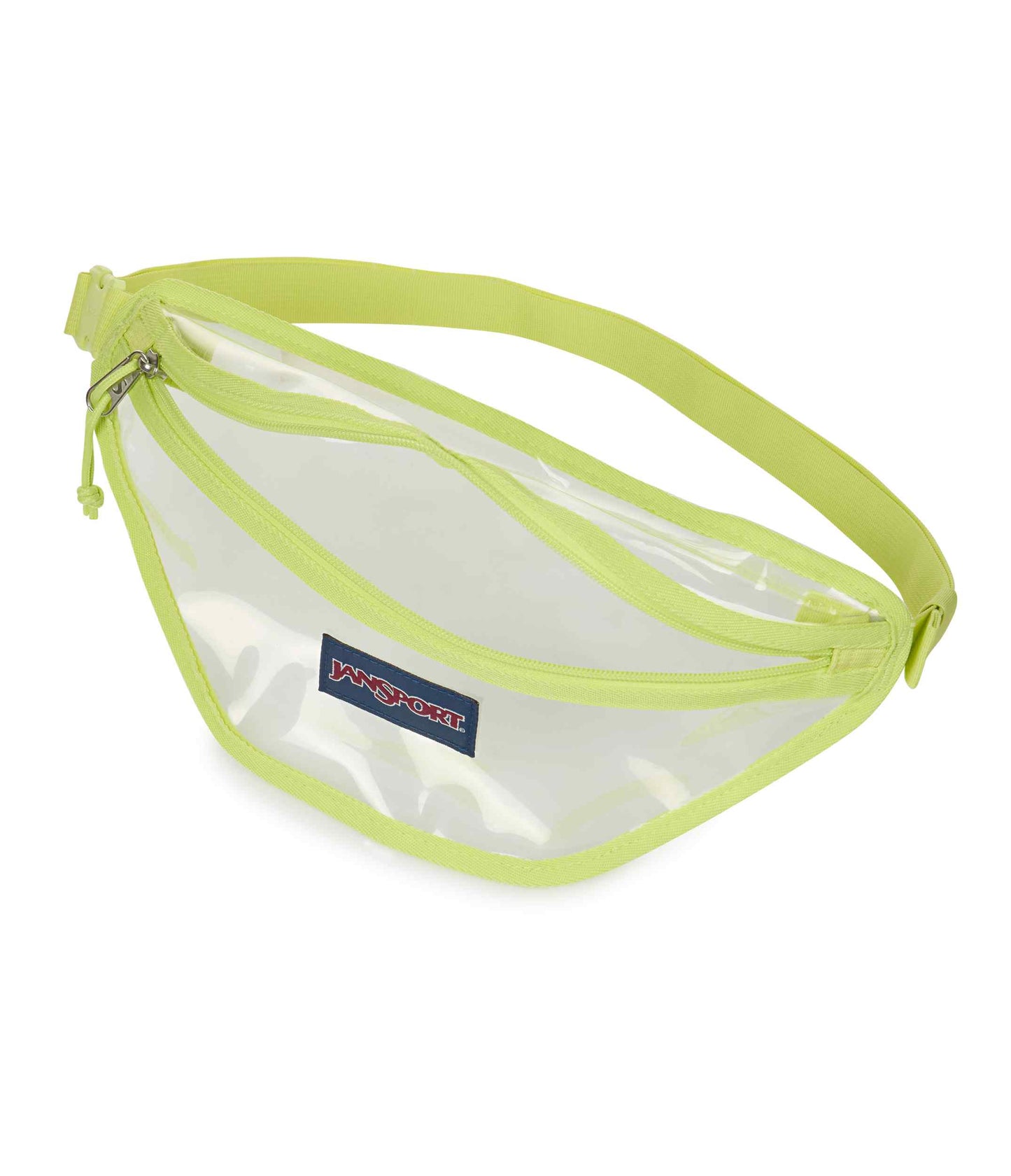 JanSport | Clear Waistpack - Lime Citron