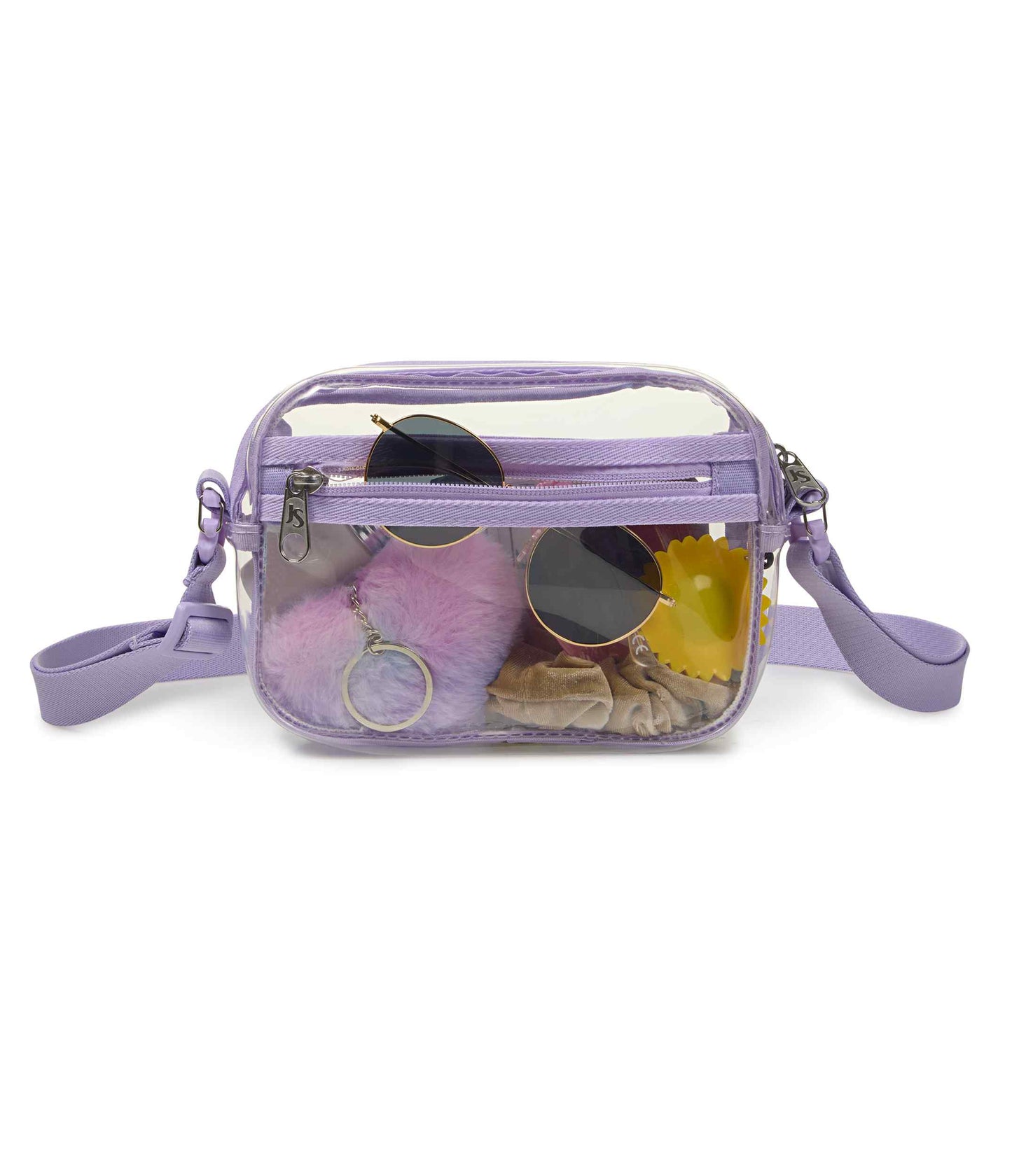 JanSport | Clear Crossbody - Pastel Lilac