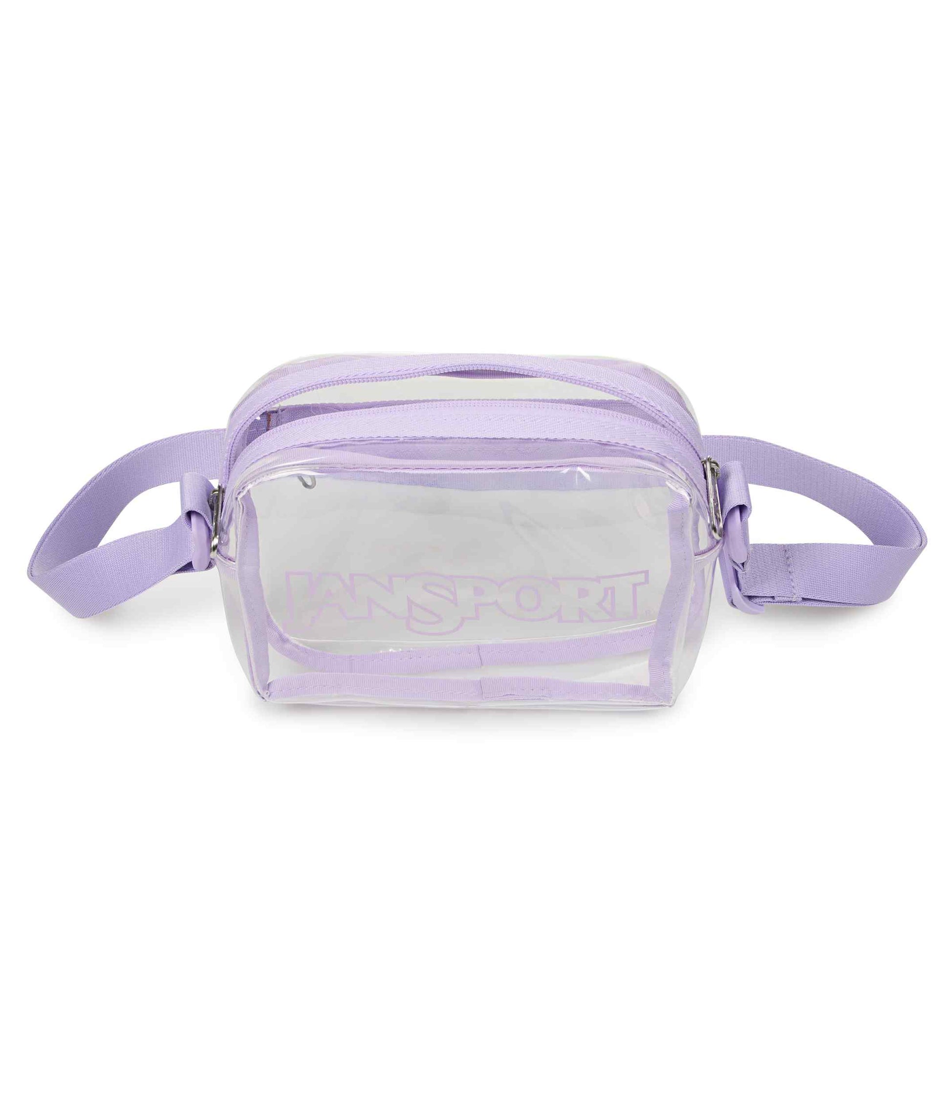 JanSport | Clear Crossbody - Pastel Lilac