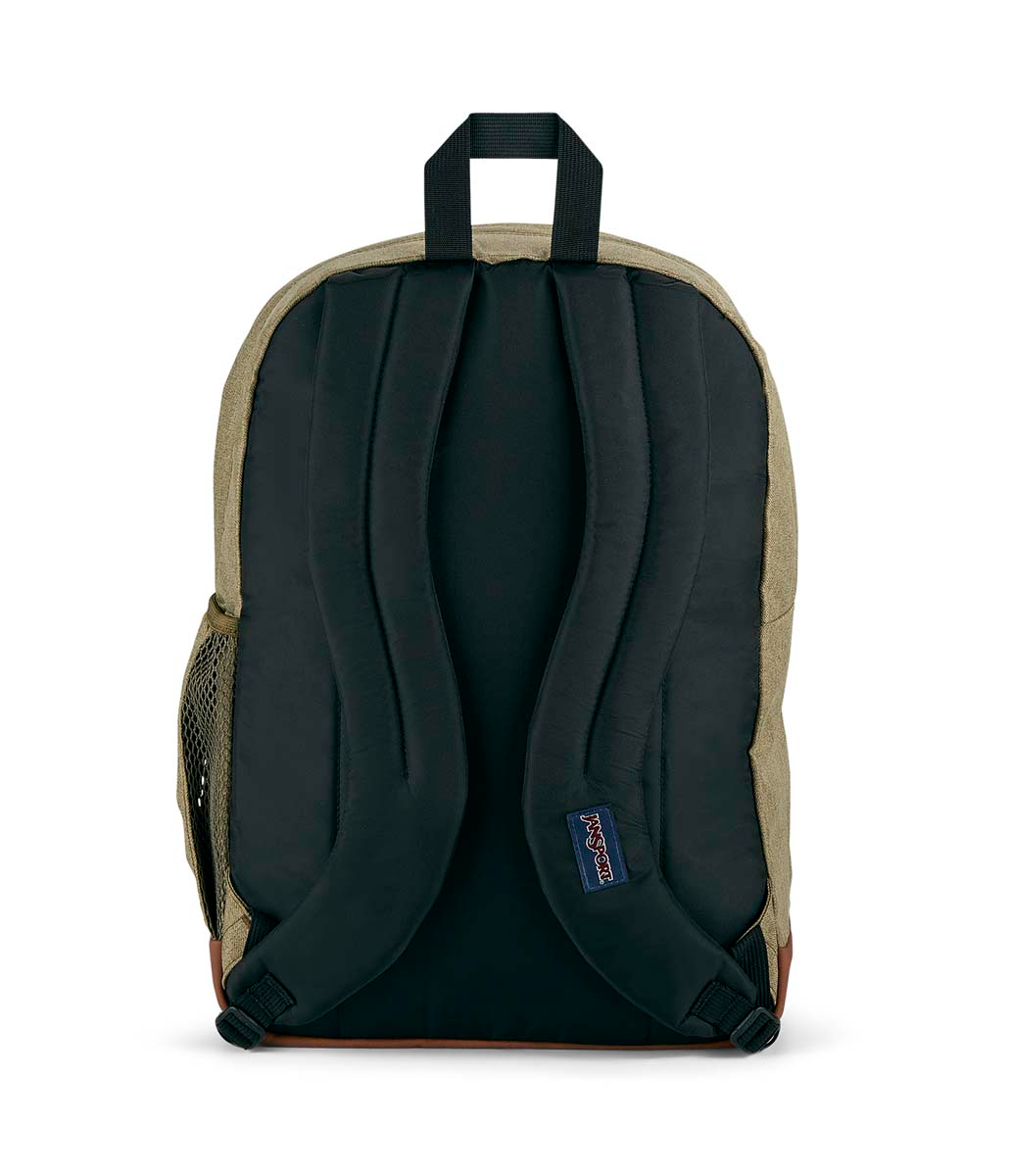 JANSPORT COOL STUDENT ARMY GREEN LETTERMAN POLY