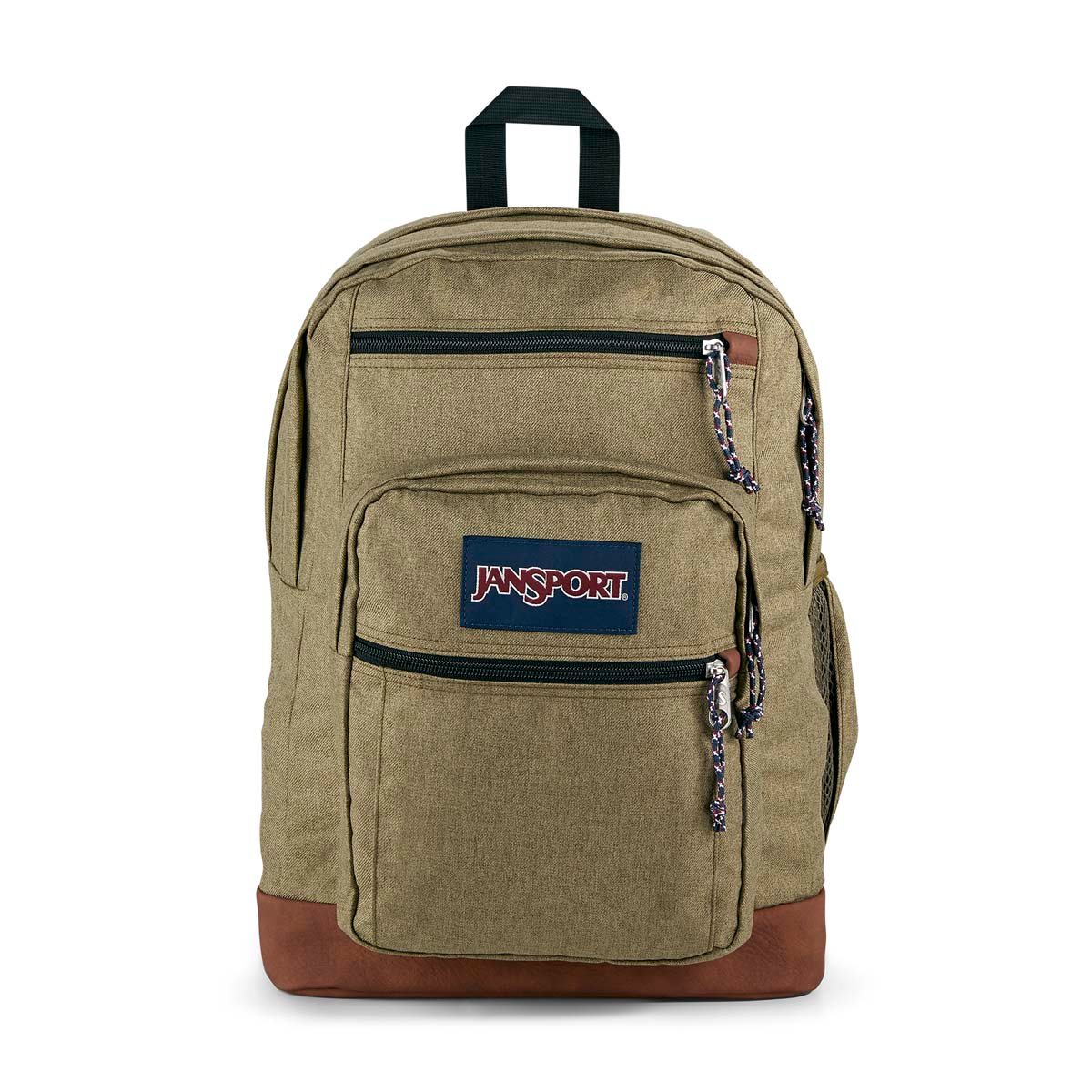 JANSPORT COOL STUDENT ARMY GREEN LETTERMAN POLY