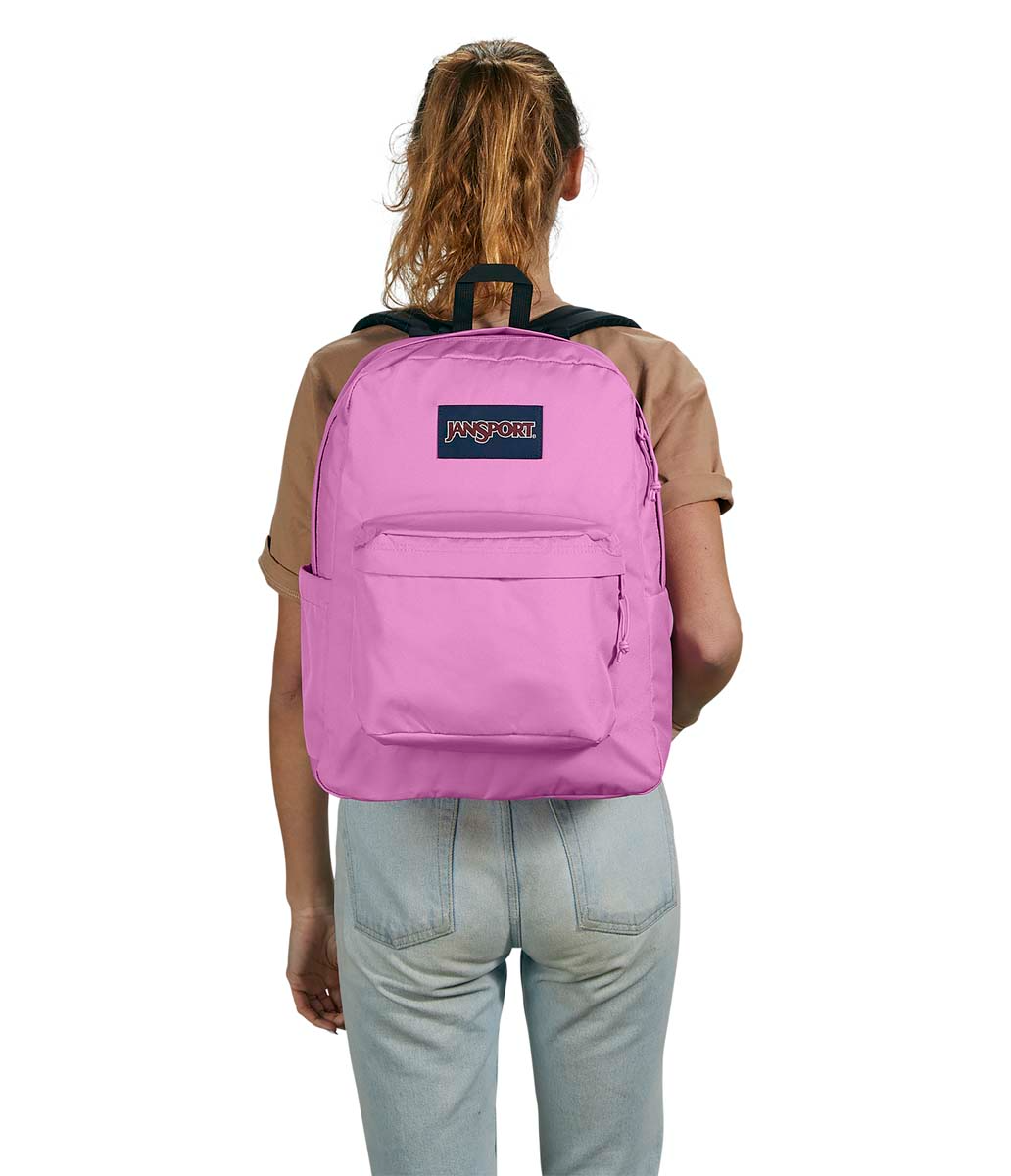 JANSPORT SUPERBREAK PLUS PURPLE ORCHID