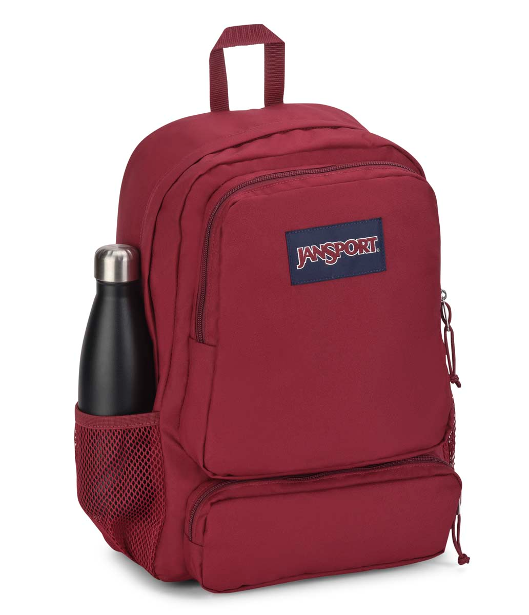 JANSPORT DOUBLETON RUSSET RED