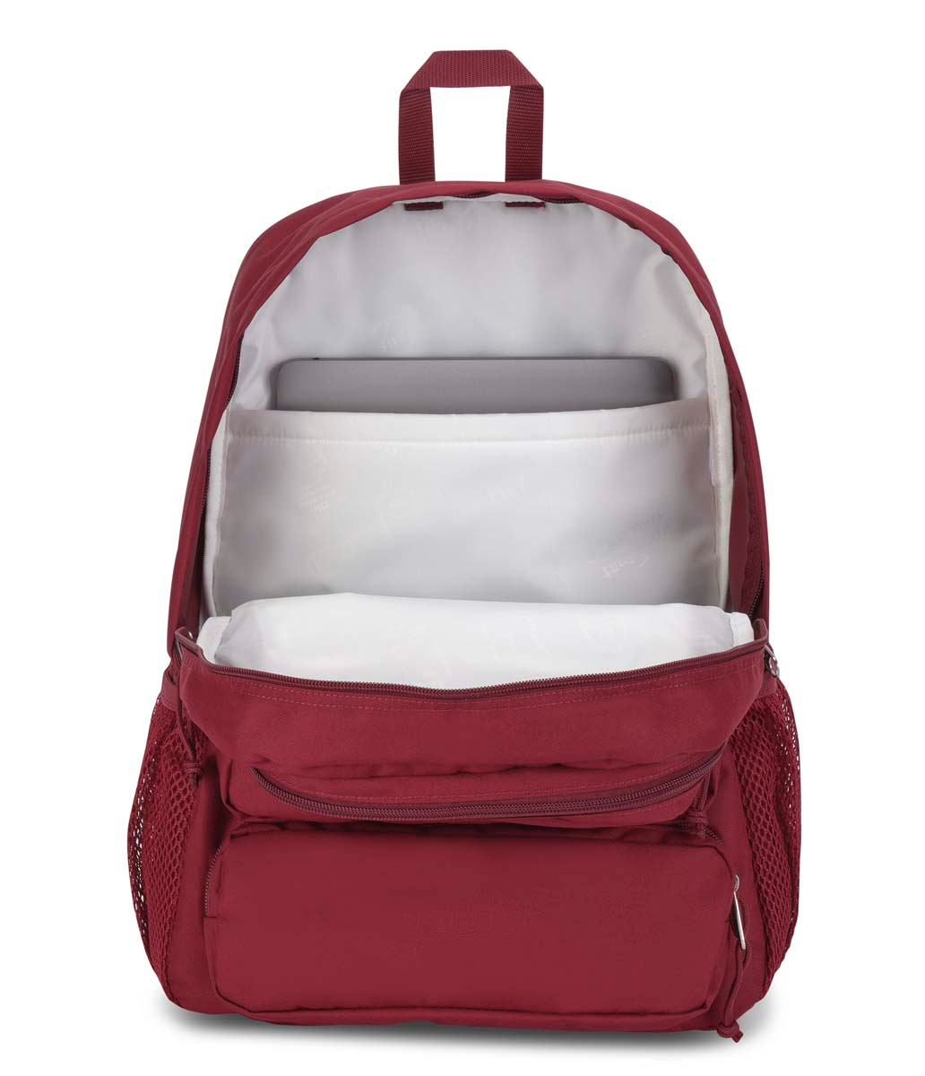 JANSPORT DOUBLETON RUSSET RED