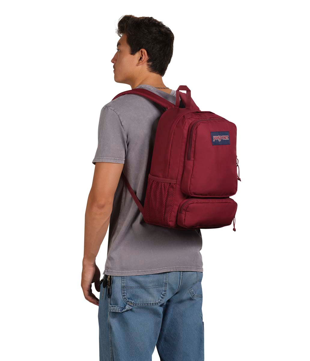 JANSPORT DOUBLETON RUSSET RED